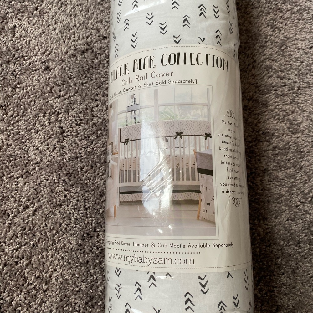 Arrow - My Baby Sam Little Bear Crib Rail Cover